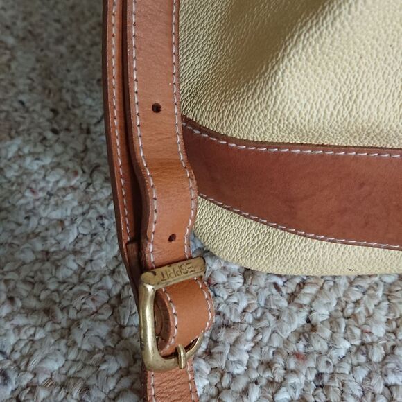 Esprit Vintage light yellow bucket bag, crossbody - Picture 15 of 16